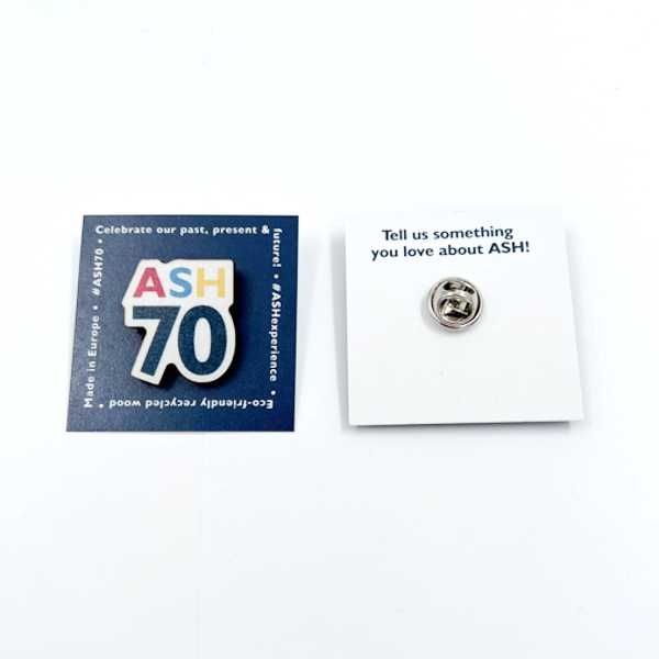 SDG pin on clothing